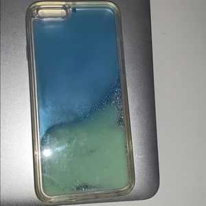 glow in the dark blue/green case for iphone